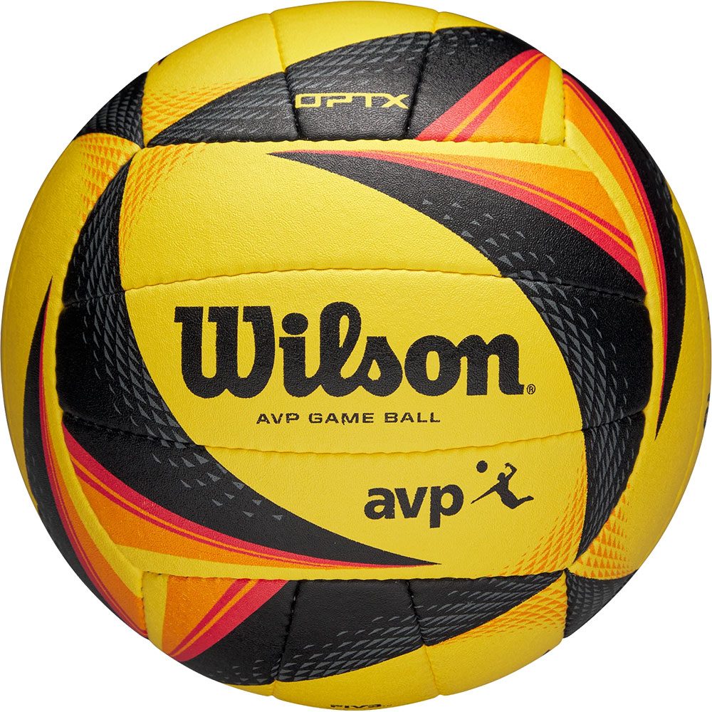 Wilson AVP OPTX Official Game Beachvolleyball gelb