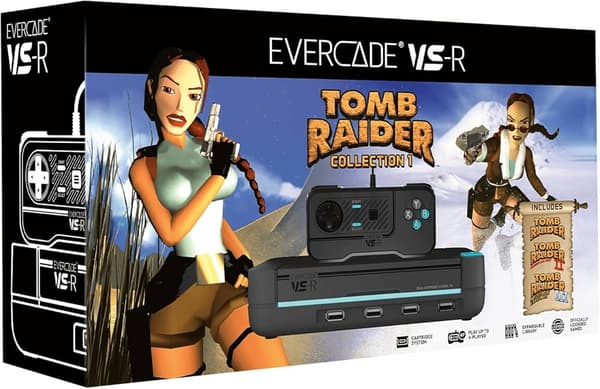 Evercade Vs-r Console With Tomb Raider Collection 1 ()