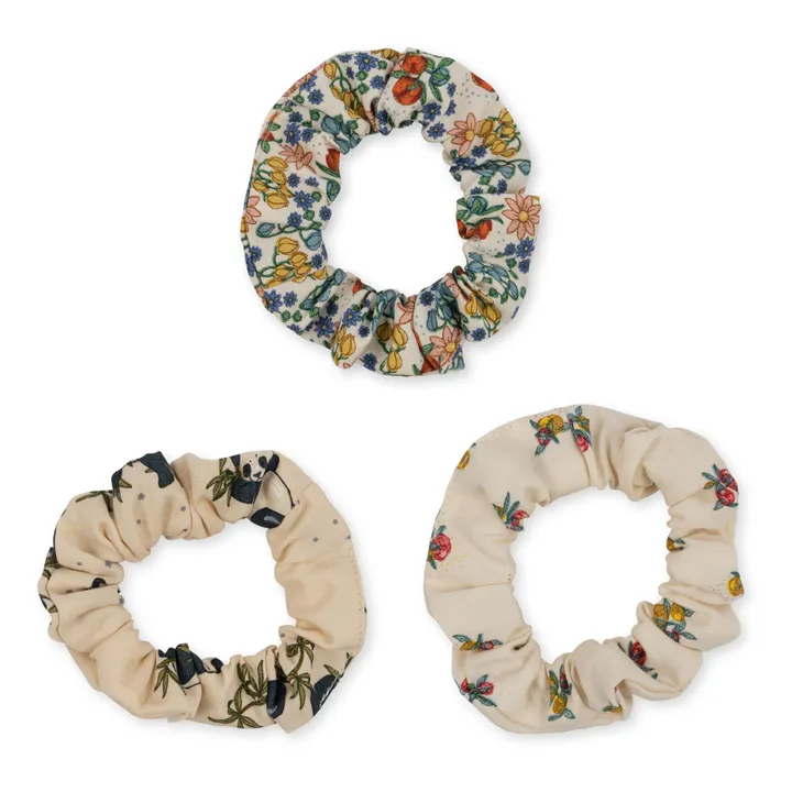 Konges Sløjd Lot 3 Chouchous Mini Coton Bio | Ecru