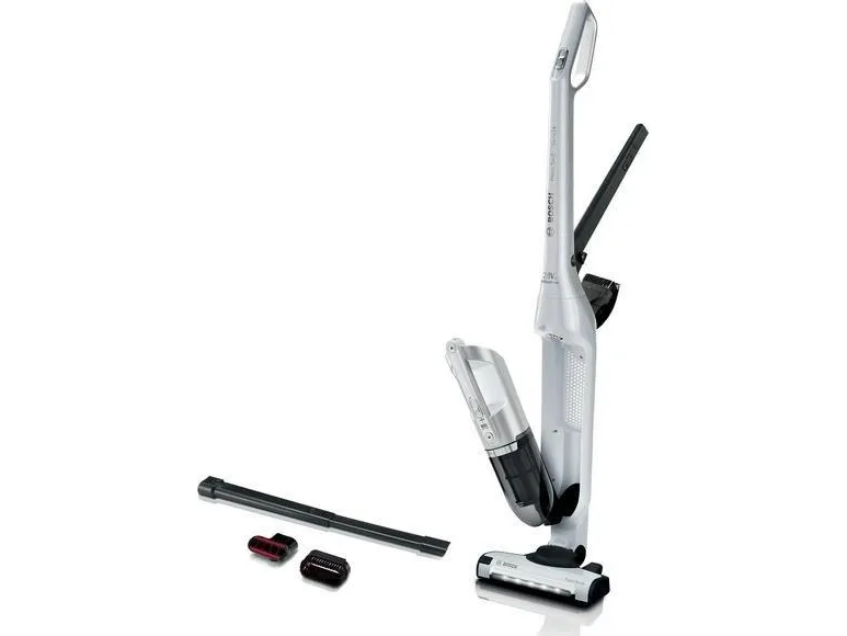 Bosch Flexxo BBH3ALL28 - Støvsuger - pind/håndholdt (2-i-1) - uden pose - ledningsfri - hvid metallisk