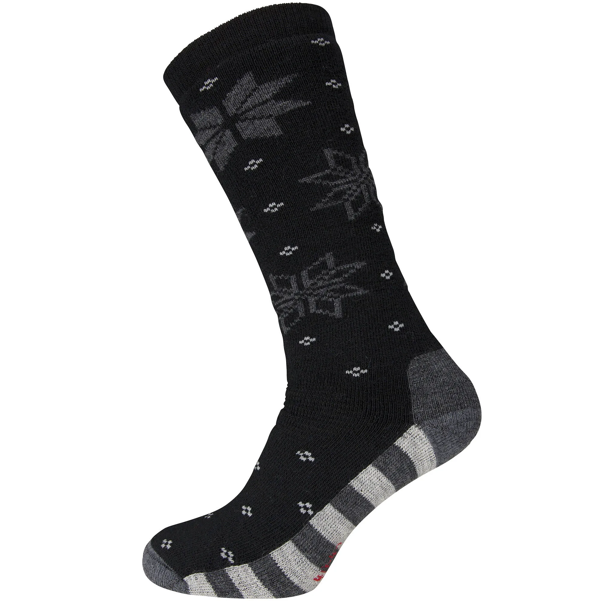 Ulvang Women's Maristua Sock Black/Charcoal Melange/Grey Me