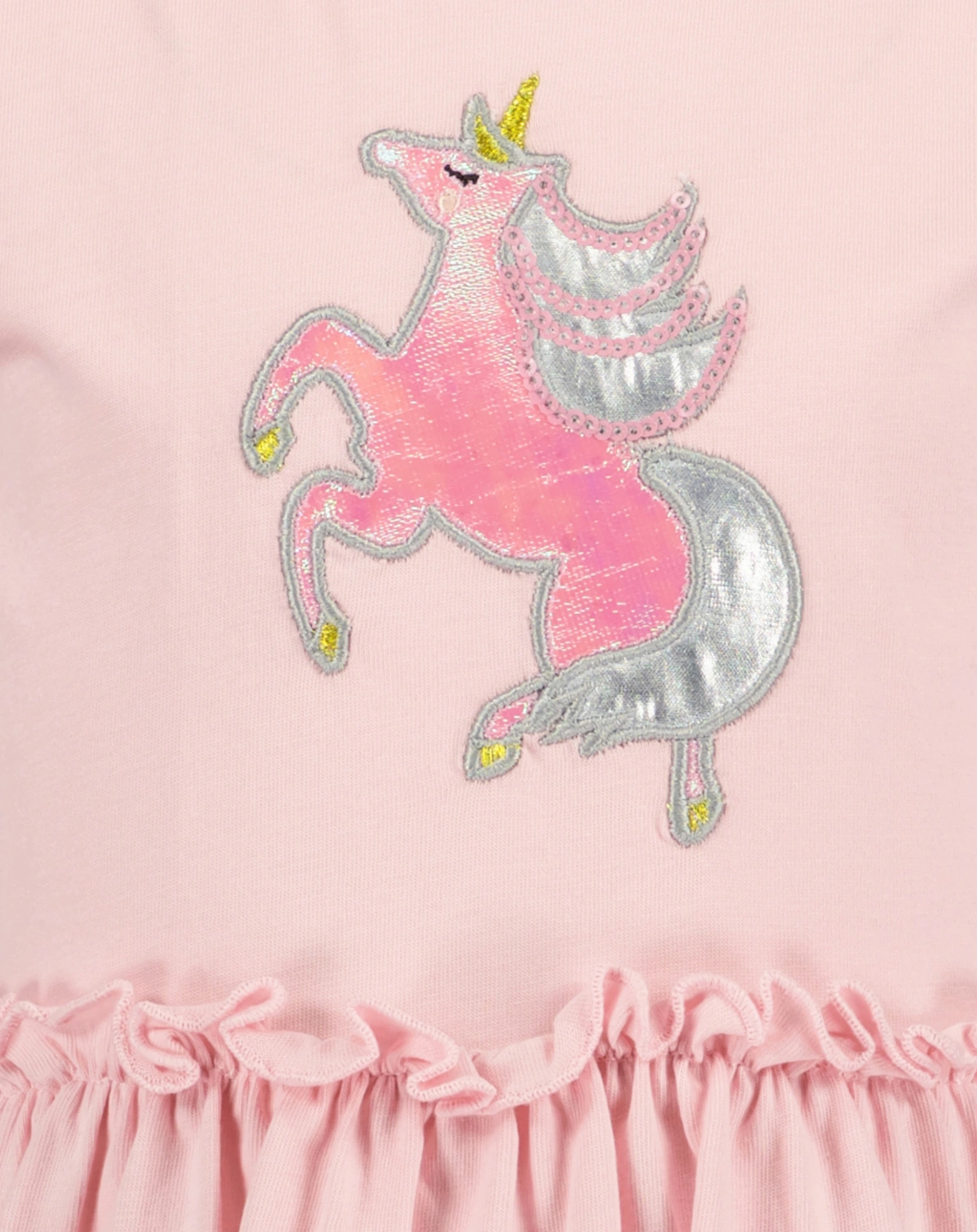Kurzarm-Kleid UNICORN PRINCESS in rosa