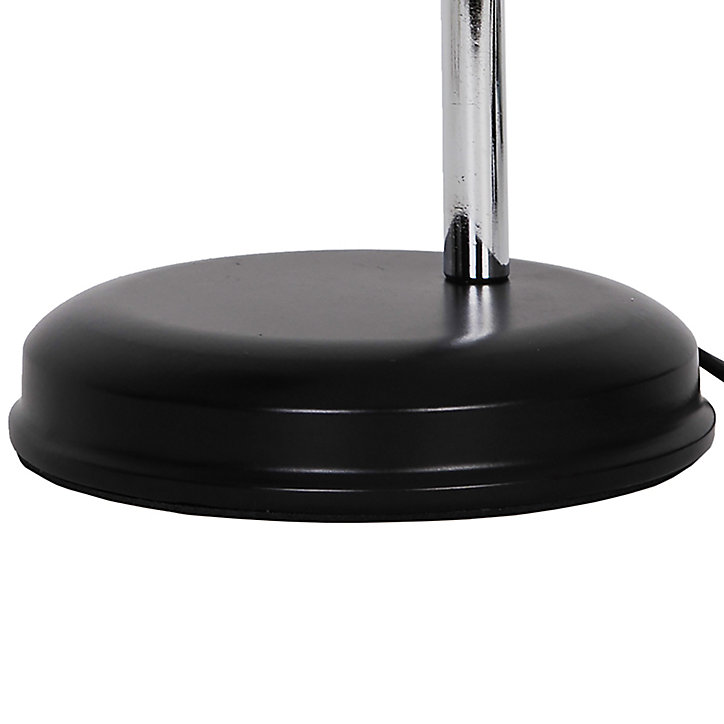 Lampe de bureau Naraji E27 IP20 noir