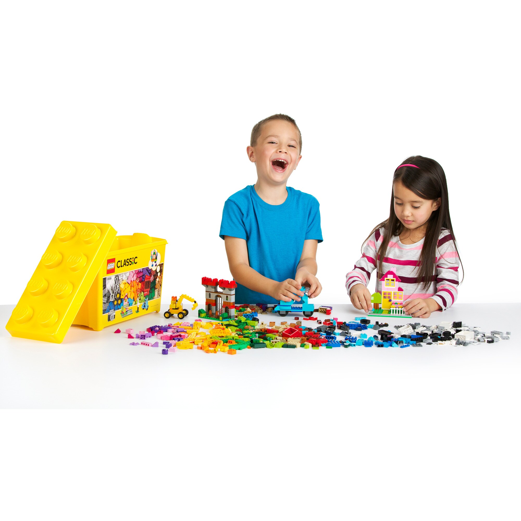 LEGO Konstruktionsspielzeug Classic Große Bausteine-Box