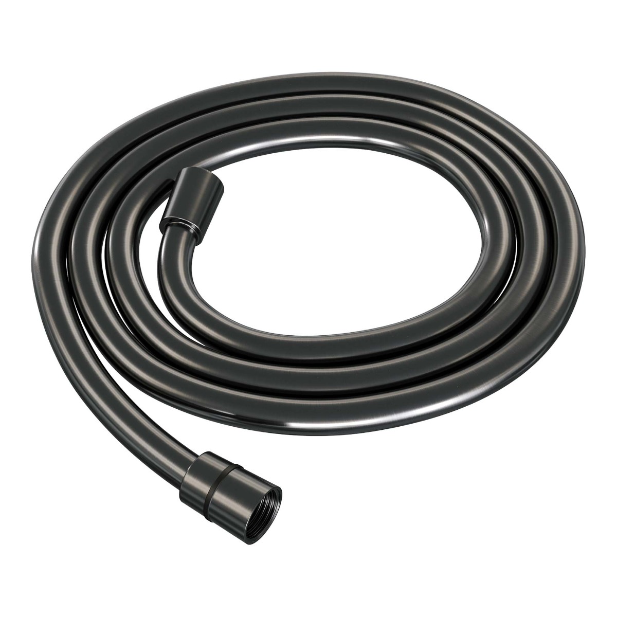 Brauer Gunmetal Edition inbouw badkraan met uitloop en staafhanddouche gunmetal geborsteld PVD