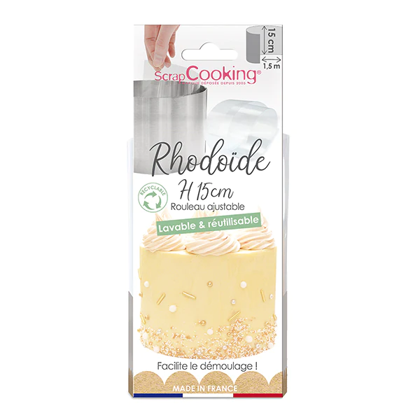 Ruban rhodoïd 15 cm x 1,5 m Scrapcooking
