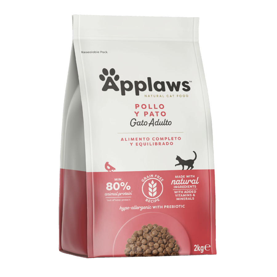 Ração para gatos Applaws sabor Frango e Pato