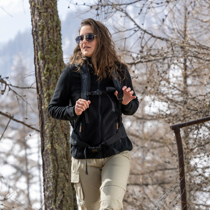 Frauen Fleecejacke Marcella black