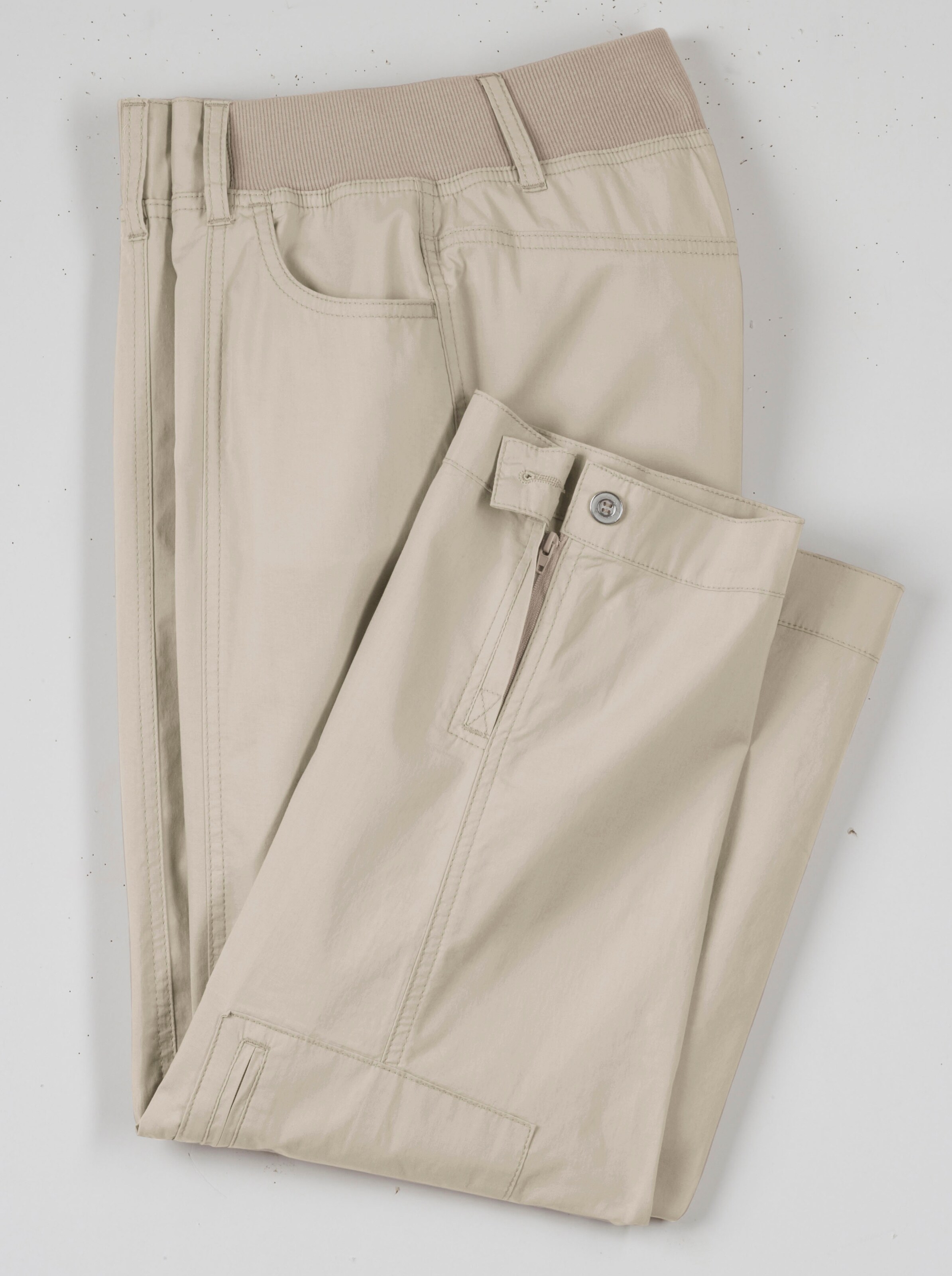 Stretch-Hose in stein