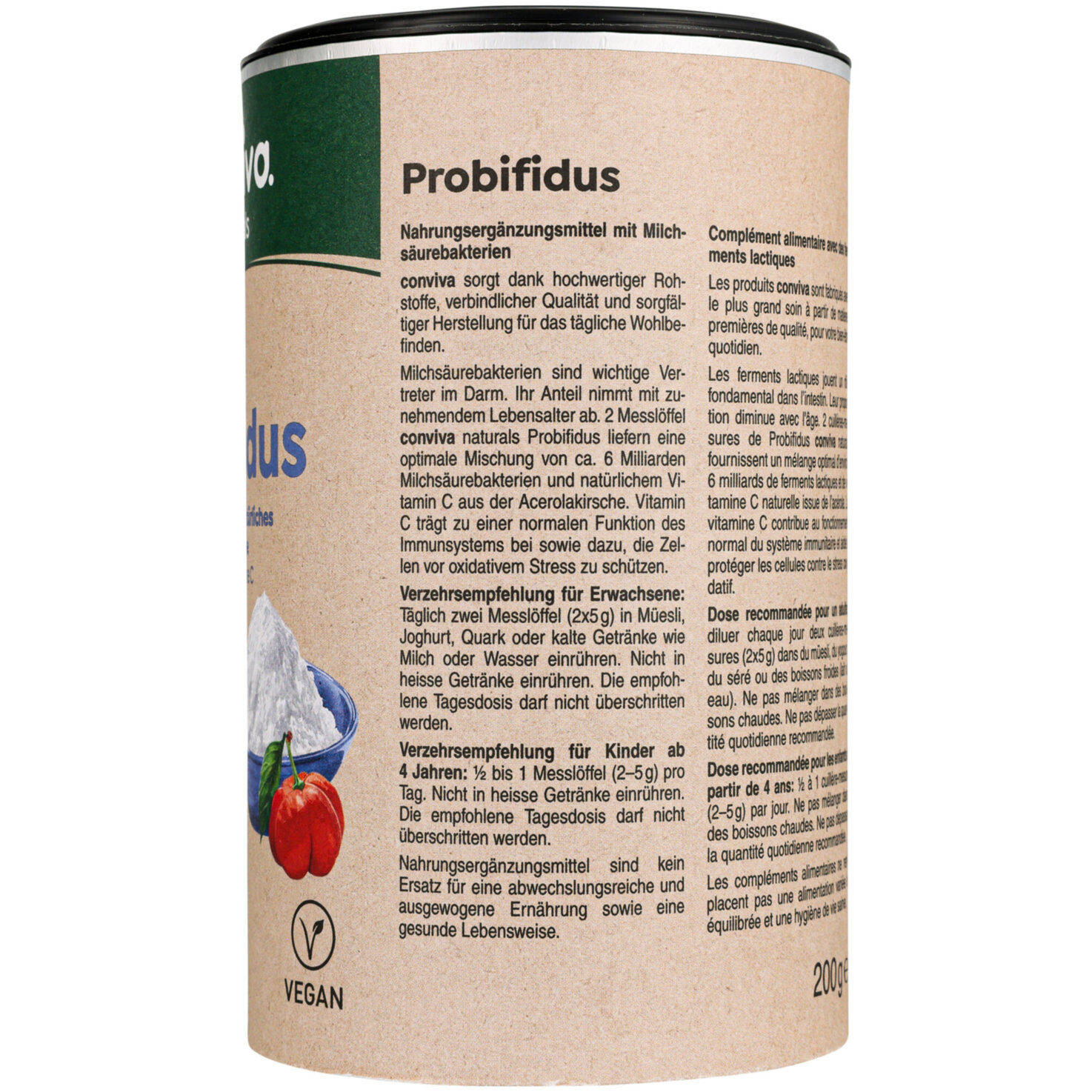 conviva naturals Probifidus Pulver
