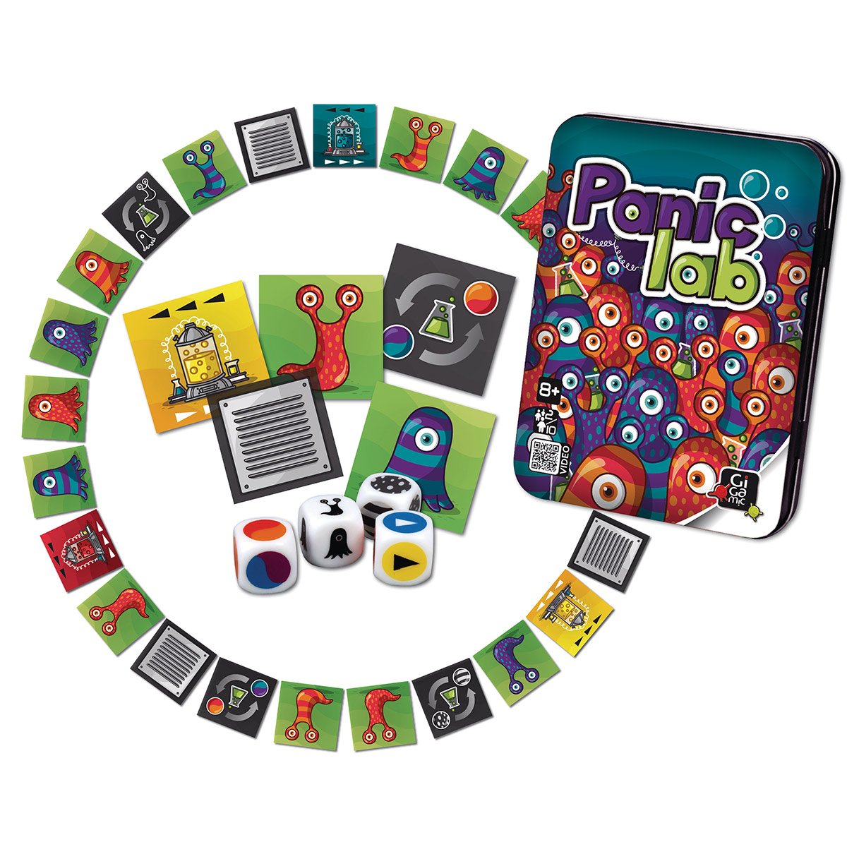 Jeu d'observation Panic lab