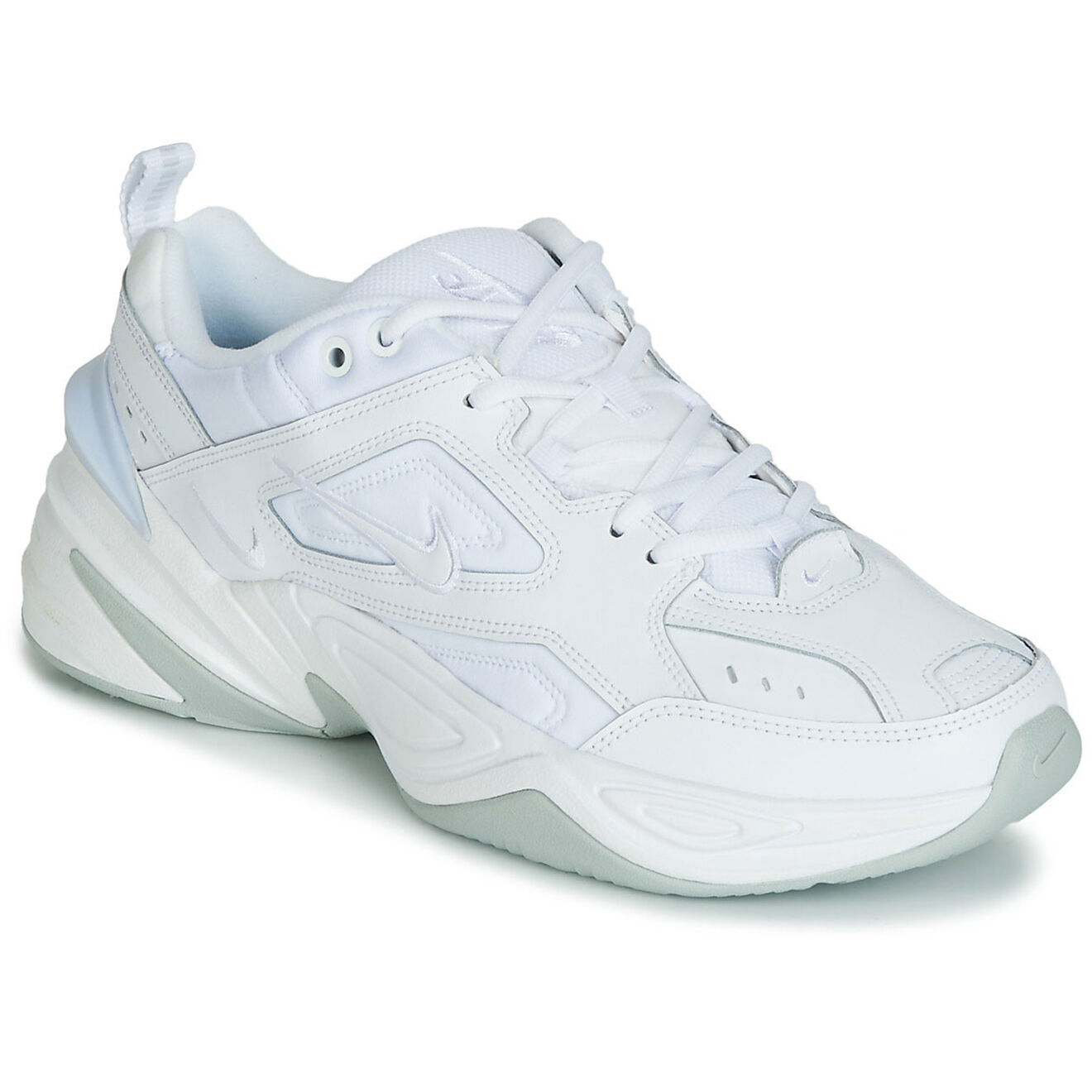 Nike Baskets en Cuir & Mesh M2K Techno blanches