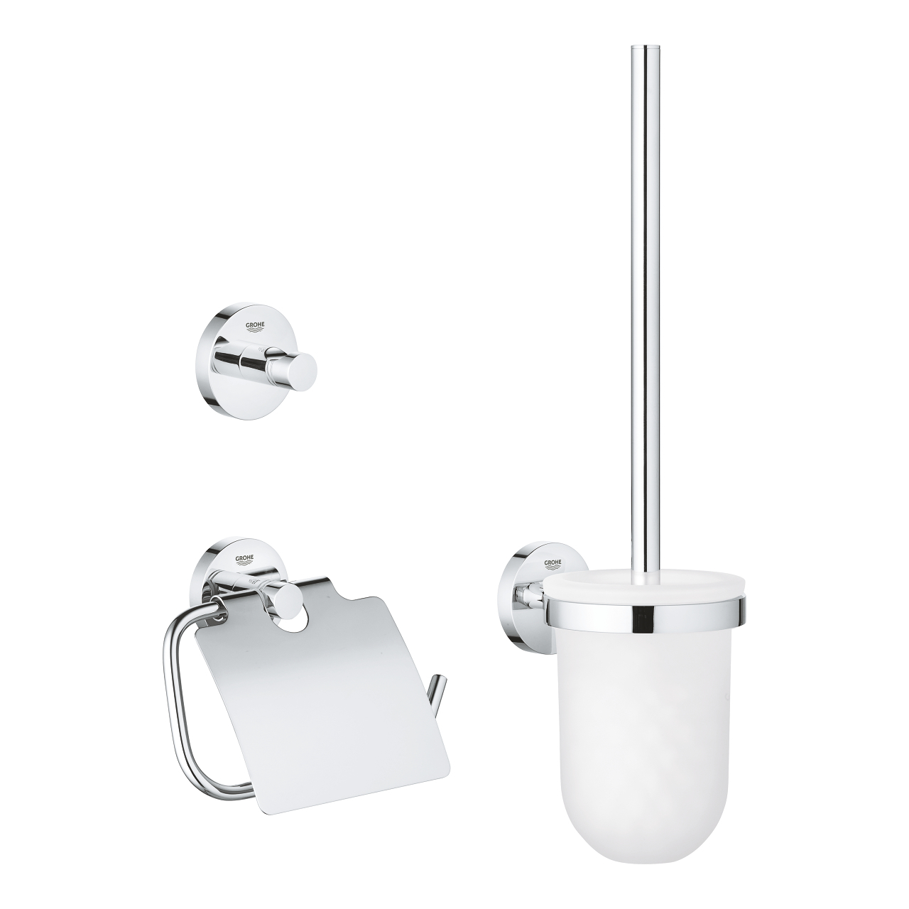 Grohe Essentials accessoiresset 3-in-1 chroom