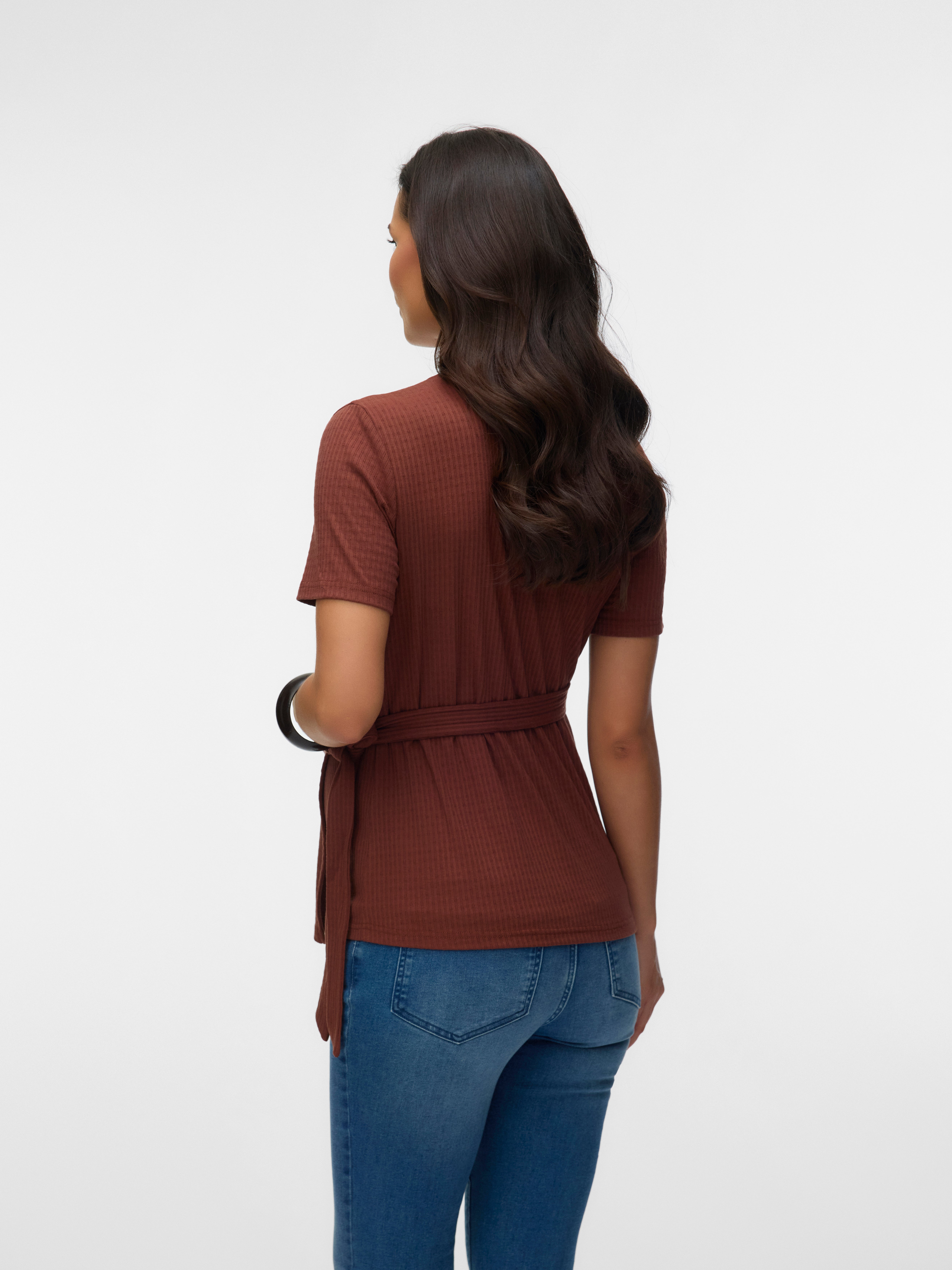 Bodycon fit V-Hals Top
