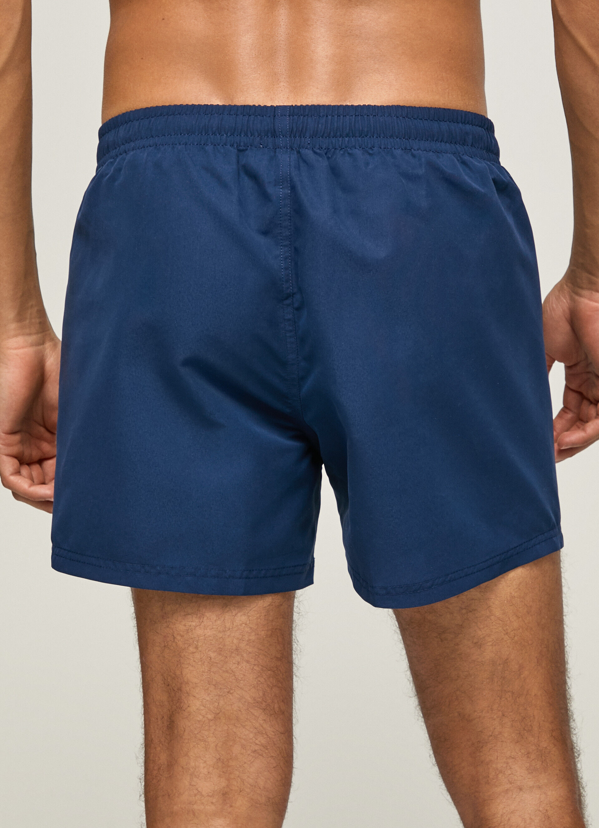 Maiô Finn Plain Bermuda - azul marinho