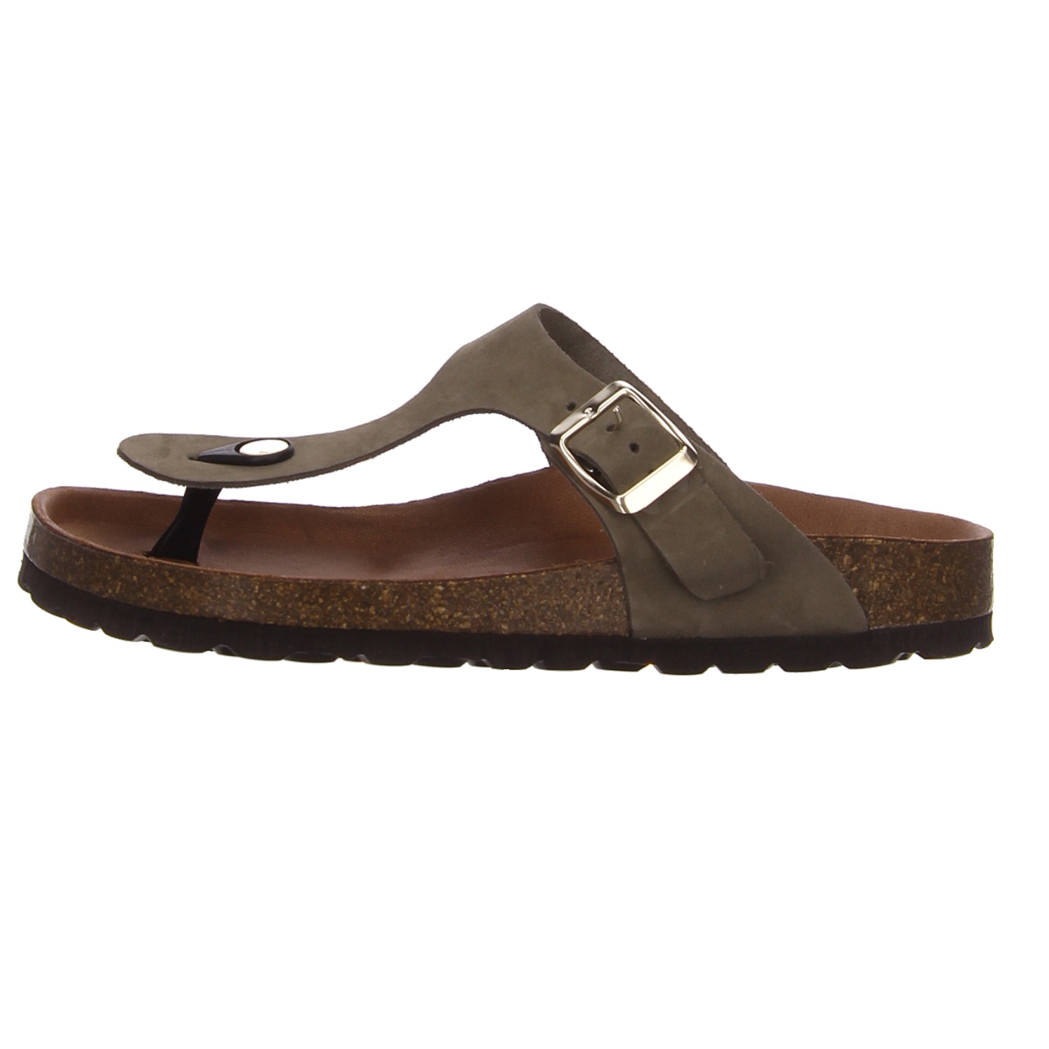 2 Go Shoe Zehentrenner khaki grün