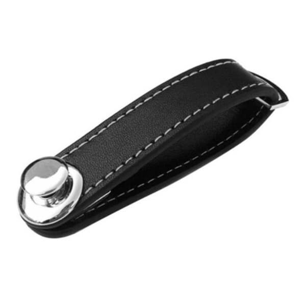 Key Organizer Leather Key Holder Key Ring Black