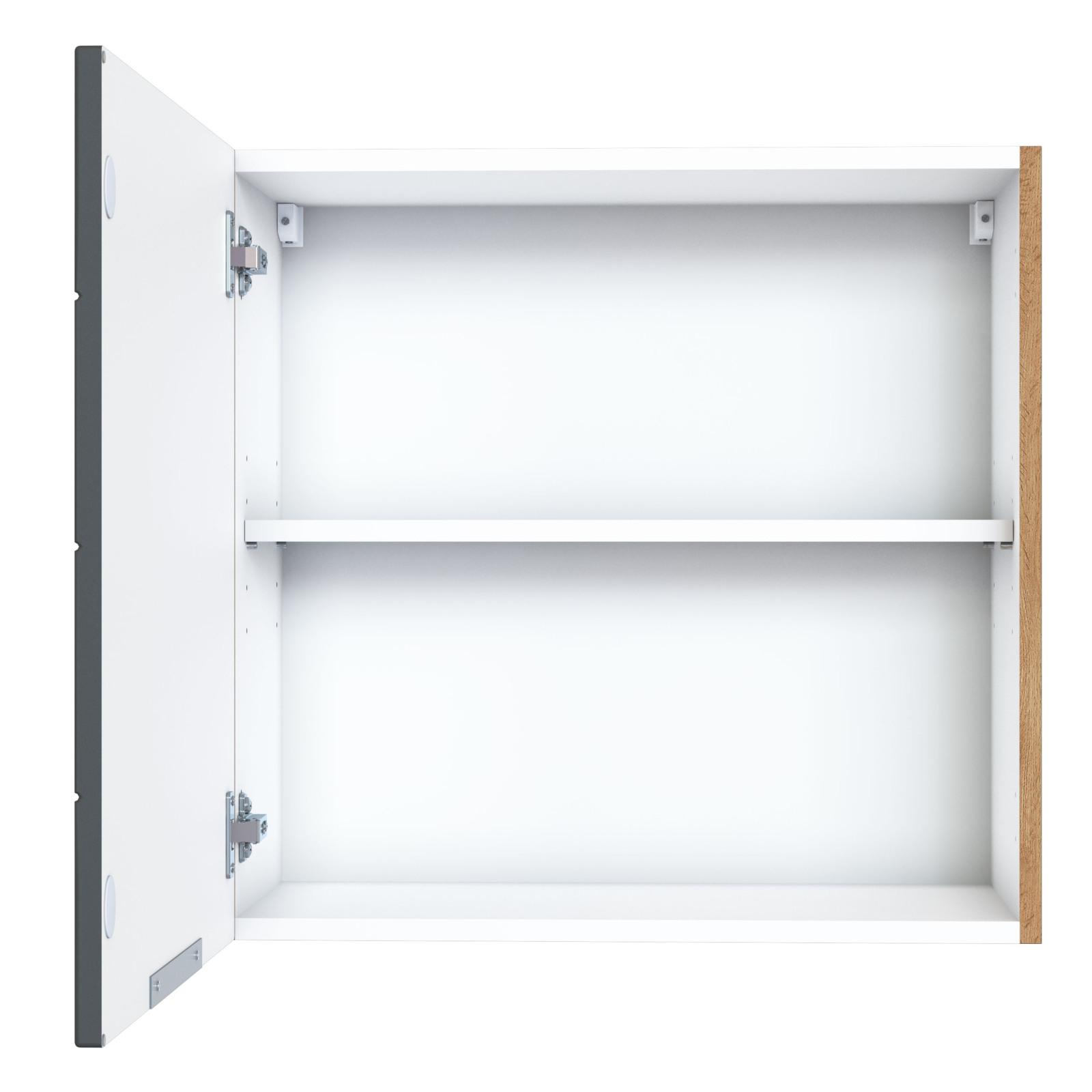 Hängeschrank FLORENZ - Wotaneiche-grau matt - 60 cm