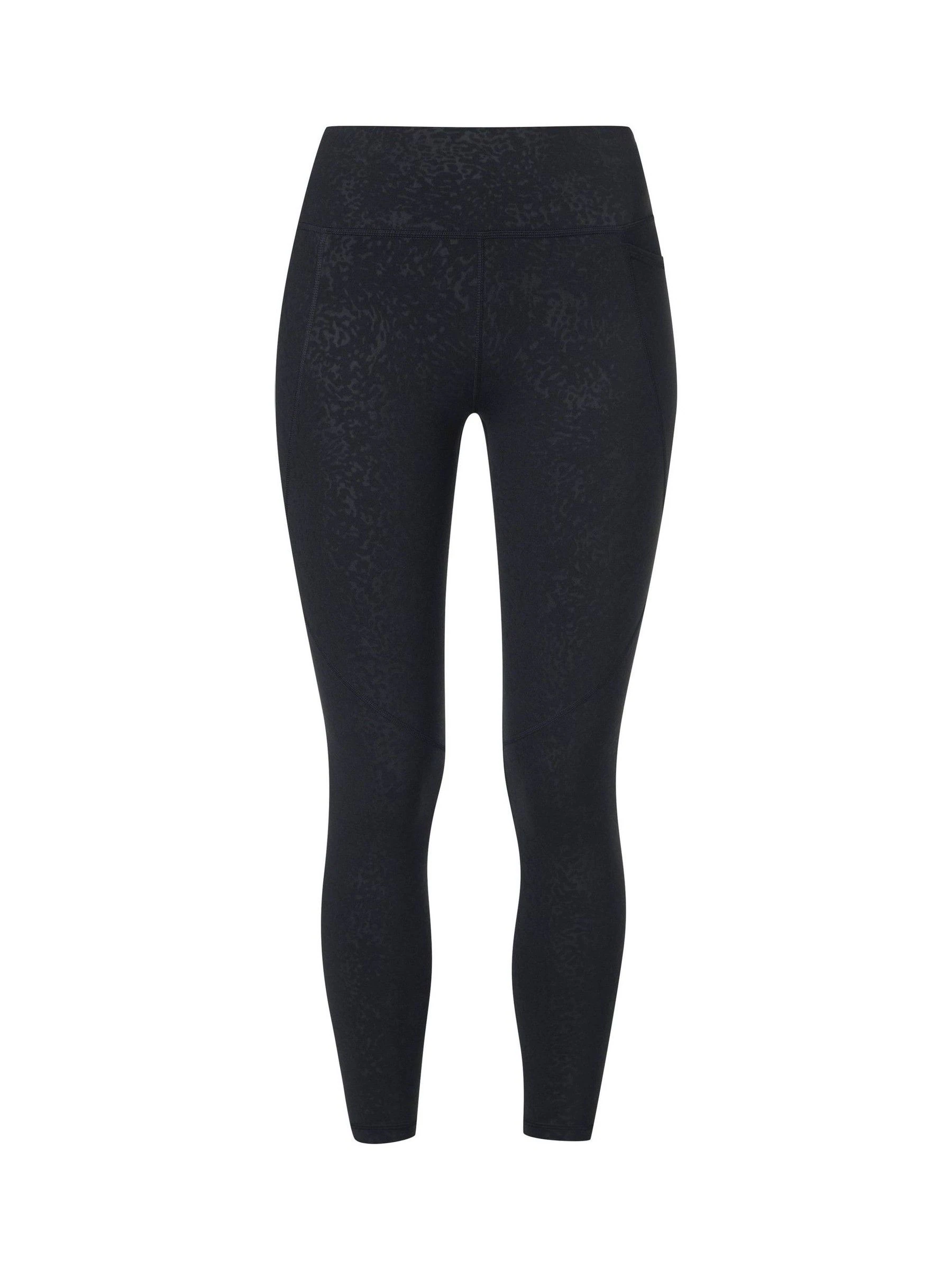 Zwart - Sweaty Betty Power Embossed Workout Leggings