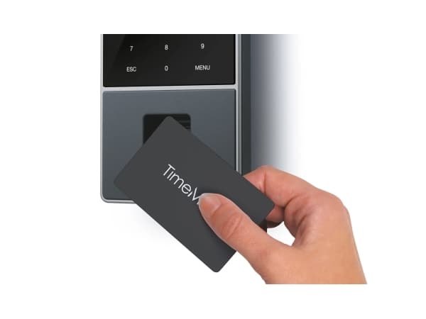 Safescan TM-828 SC, Sort, Fingeravrtykk, Passord, Nærhetsaktivert kort, Smart kort, TFT, 8,89 cm (3.5