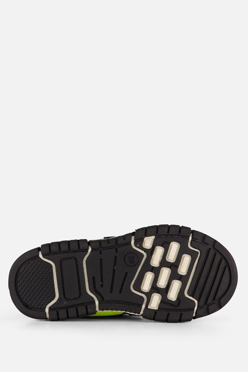 Muyters Velcro Sneakers blauw Leer