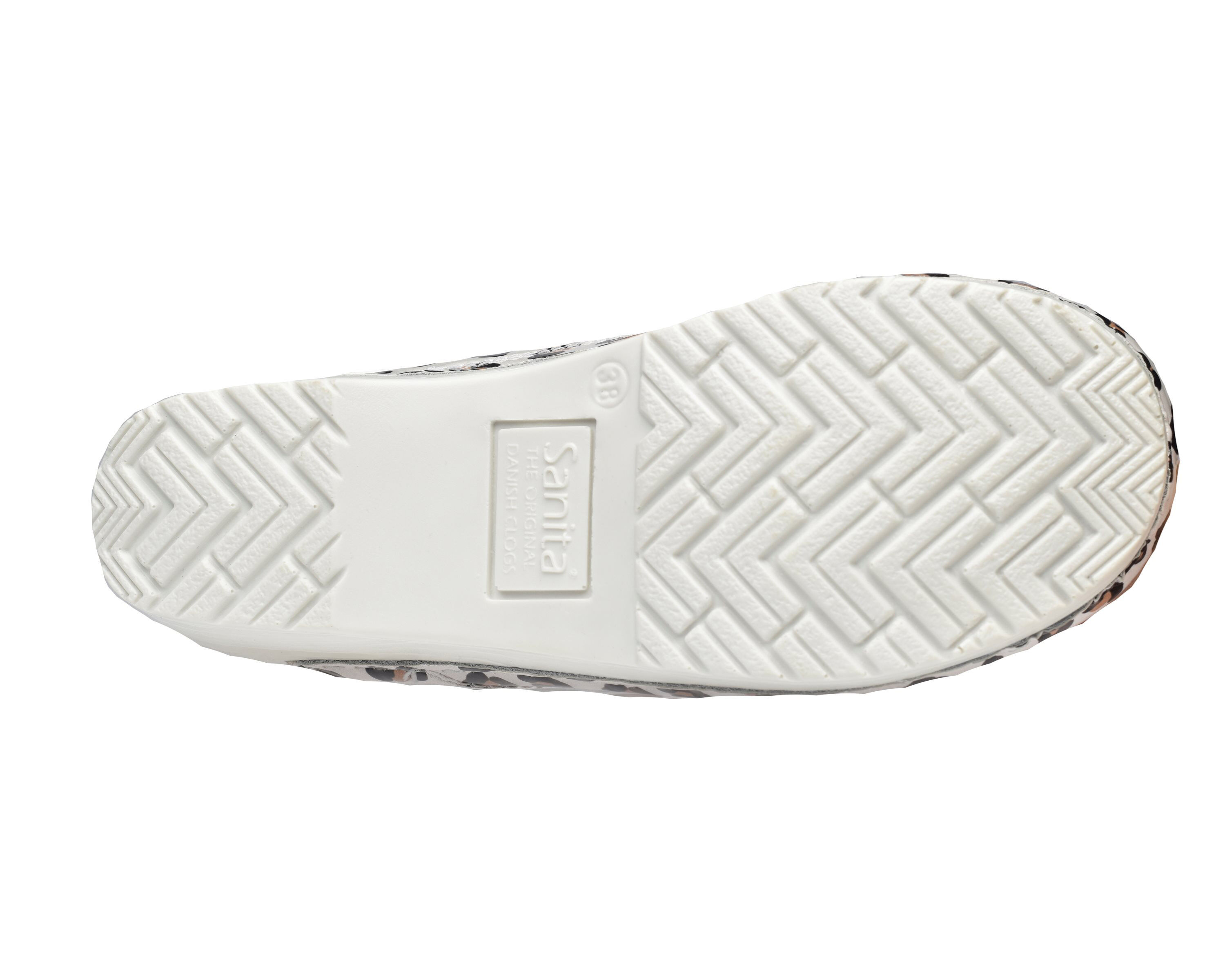 Sanita Flex 314 Wildlife Leopard - Klompen - Wit, Zwart - 36