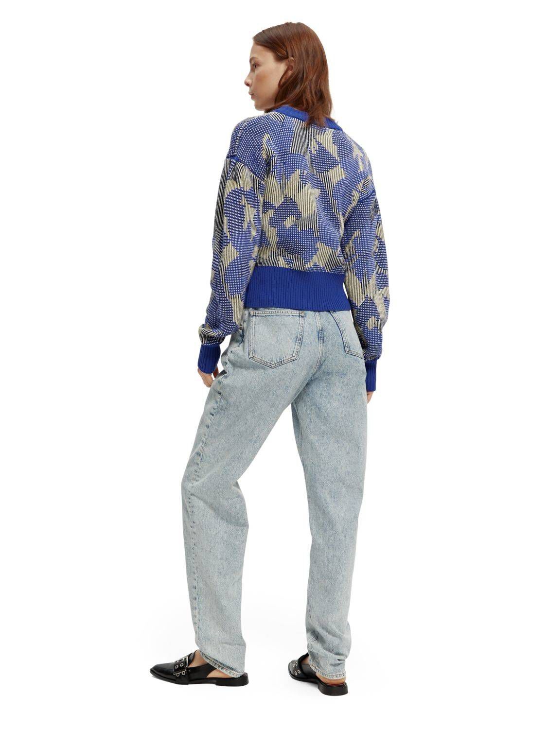 Scotch & Soda| Damen Strickpullover ABSTRACT JACQUARD