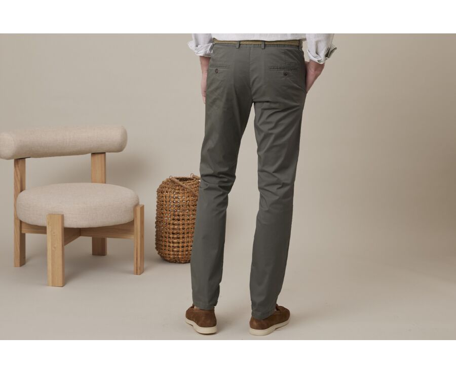 Pantalon chino homme Vert foncé - KALLEN