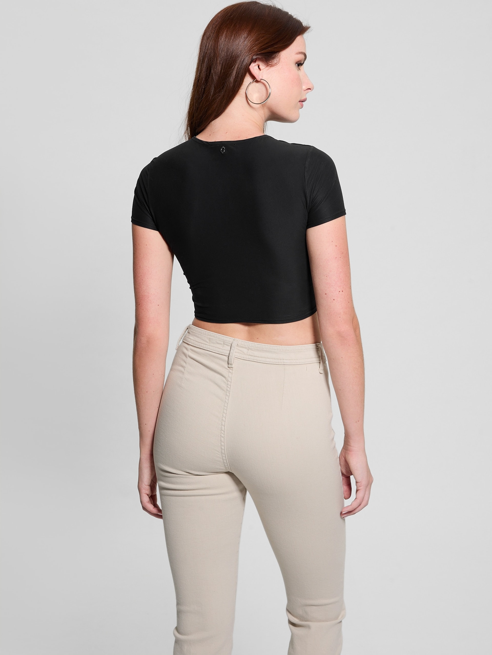 Camiseta cropped Rene Second Skin