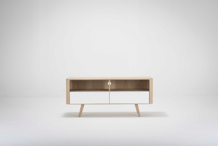 Gazzda Ena dressoir tv-meubel drie 135x42 naturel