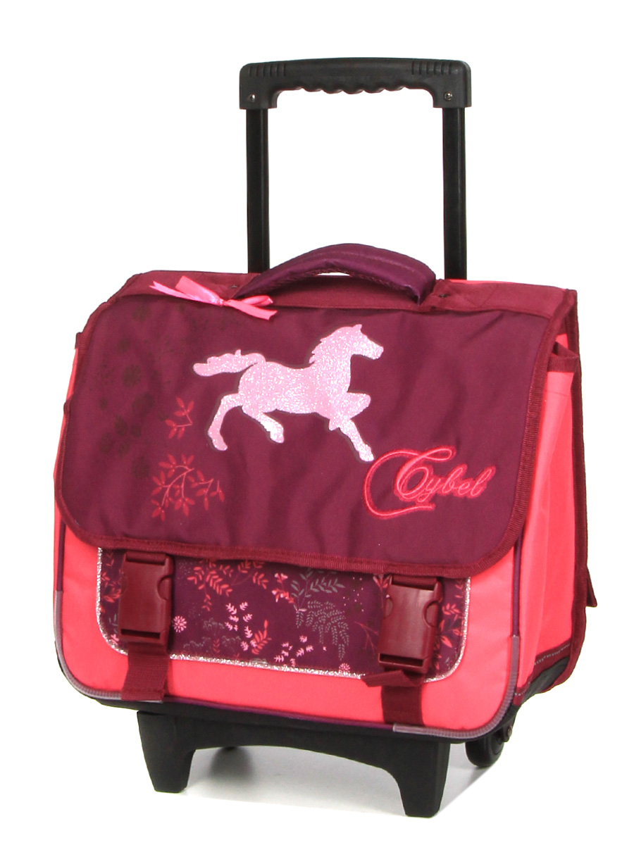 Cartable À roulettes Cybel Au Galop 38 cm