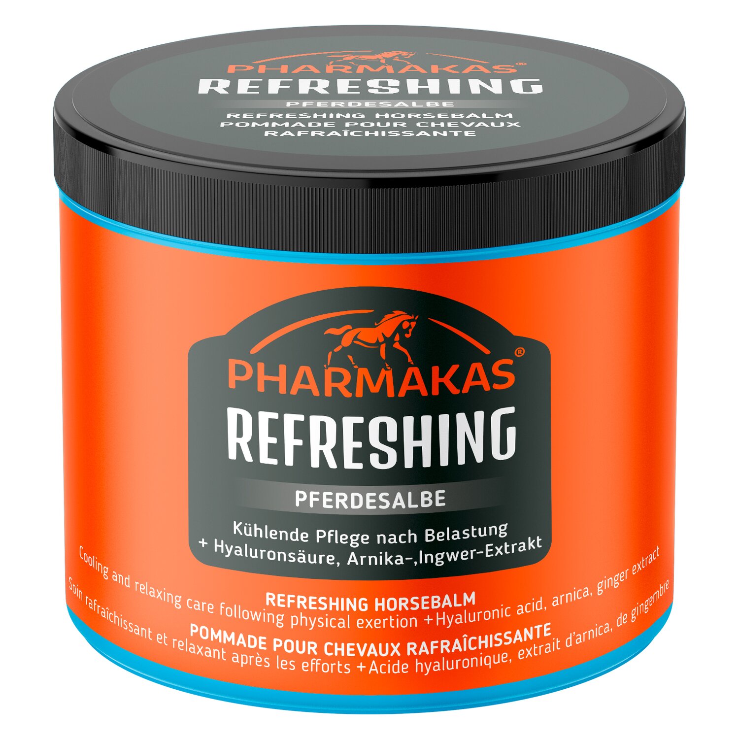 PHARMAKAS REFRESHING Massage-Pferdesalbe  - 500 ml