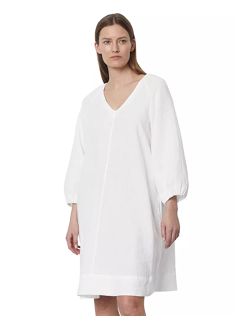 MARC O'POLO Minikleid  weiss