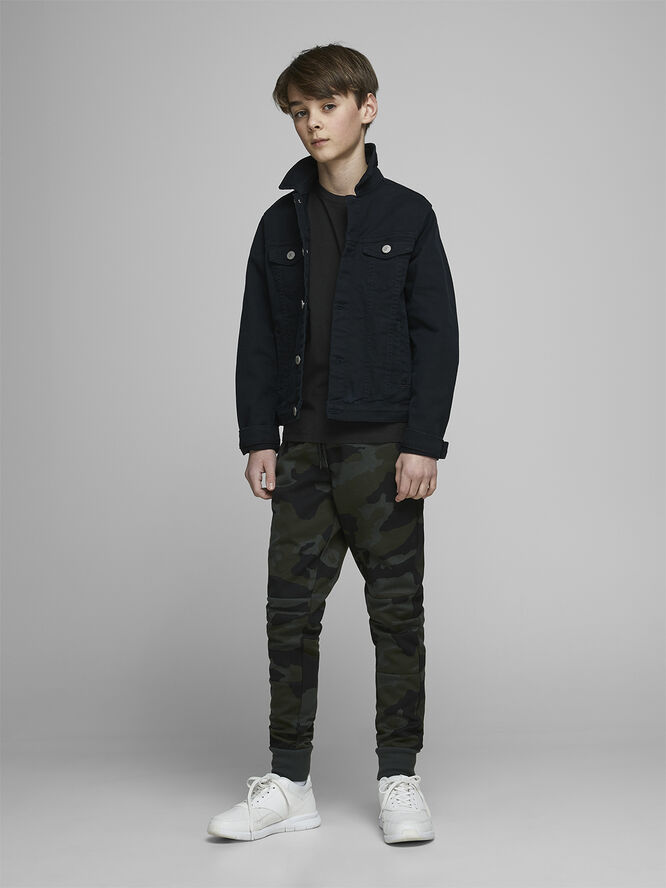 Jack & Jones JJEORGANIC BASIC TEE SS O-NECK NOOS Sort