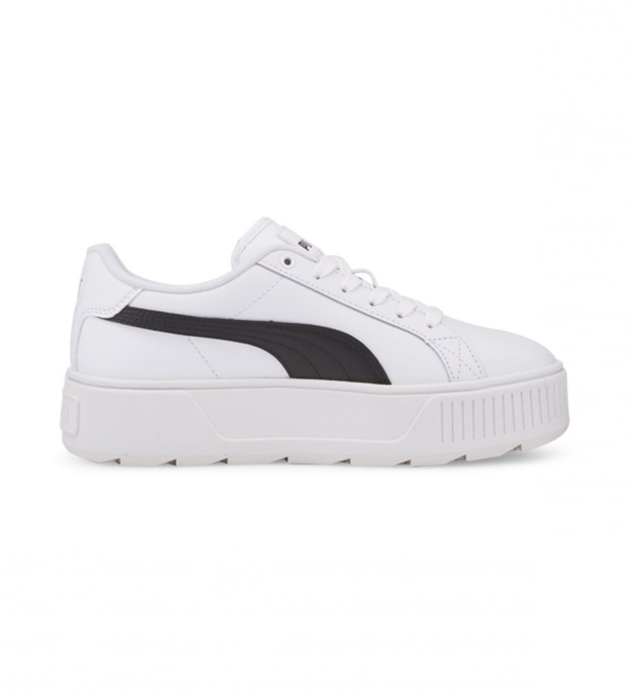 Tênis Puma Karmen L de couro branco