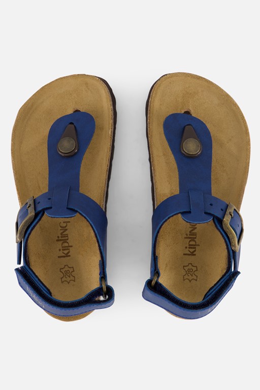 Kipling Juan 3 Sandalen blauw Leer