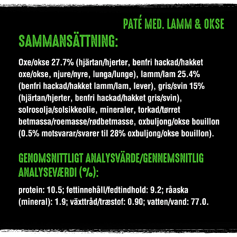 Paté m. lam og okse