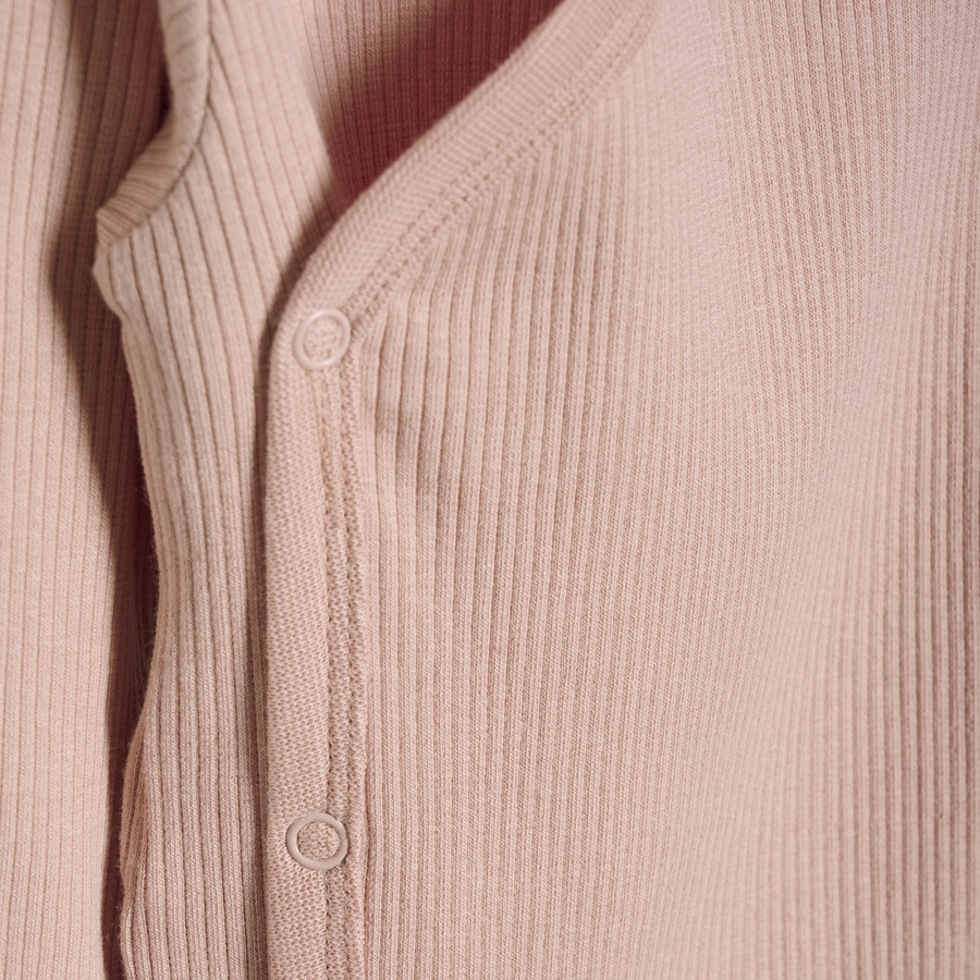 Minymo Wickelbody Rib Misty Rose