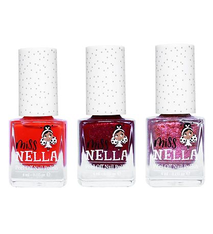 Miss Nella Nagellack - 3er-Pack - Strawberry'n' Cream/Shazam/Jaz