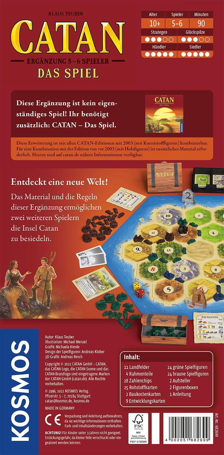 CATAN - Ergänzung 5-6 Spieler - Das Spiel