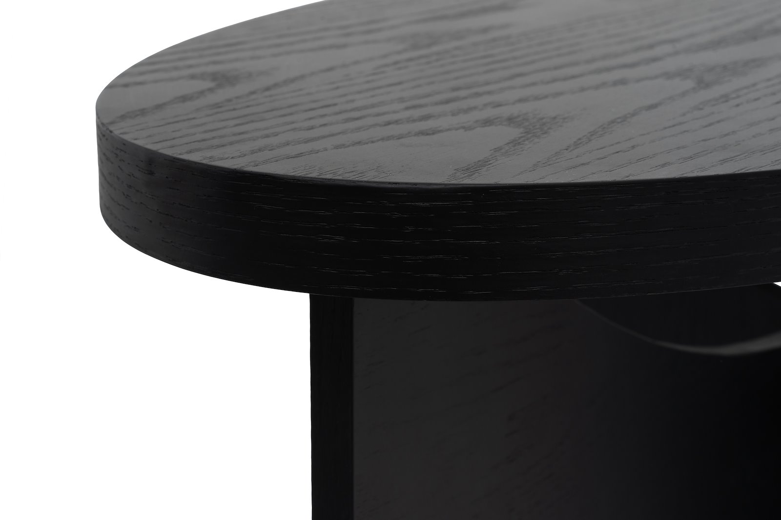 Borg sofabord 110x50cm. Sortbeiset eik finer