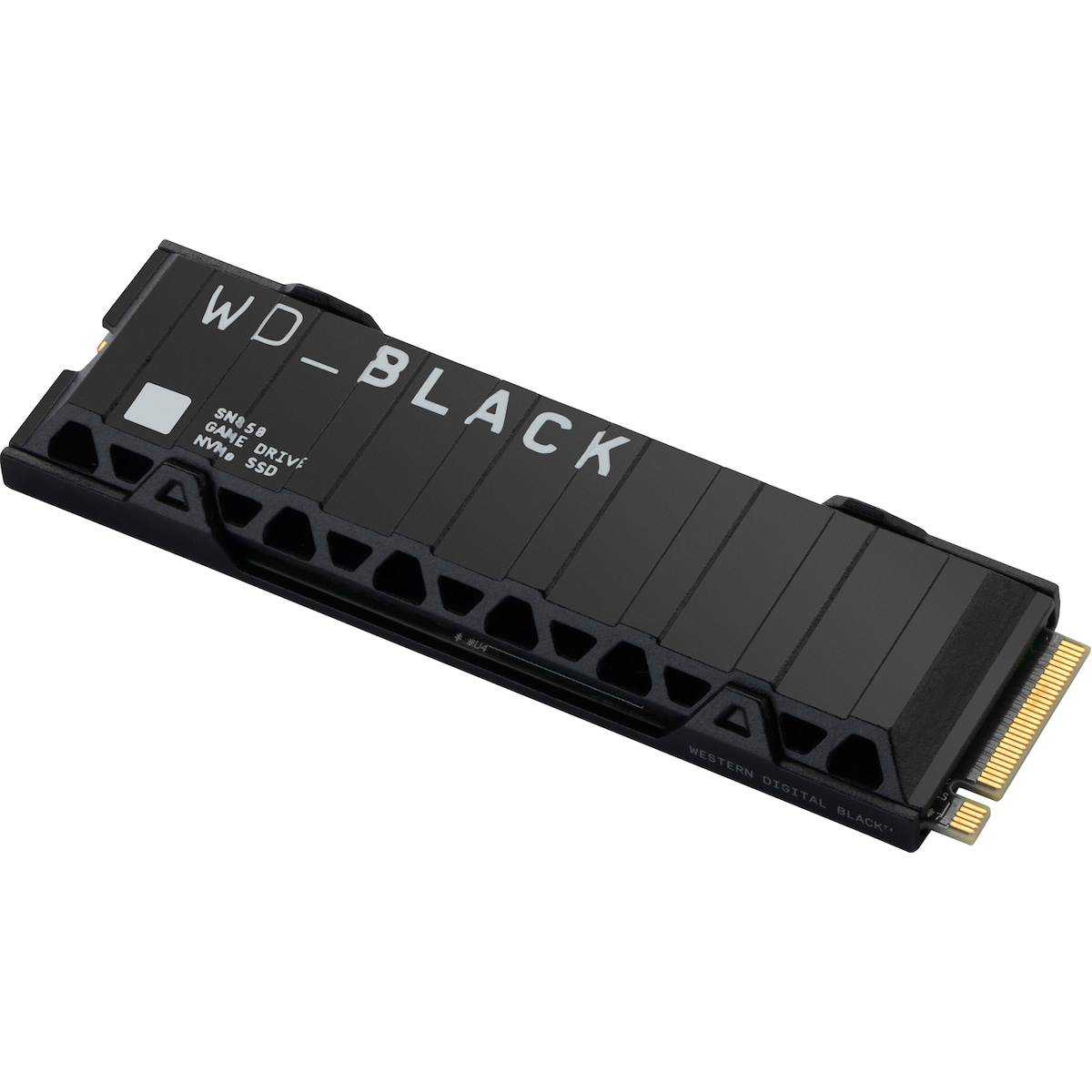 WD Black SN850 med kjøleribbe intern NVMe SSD (500 GB)