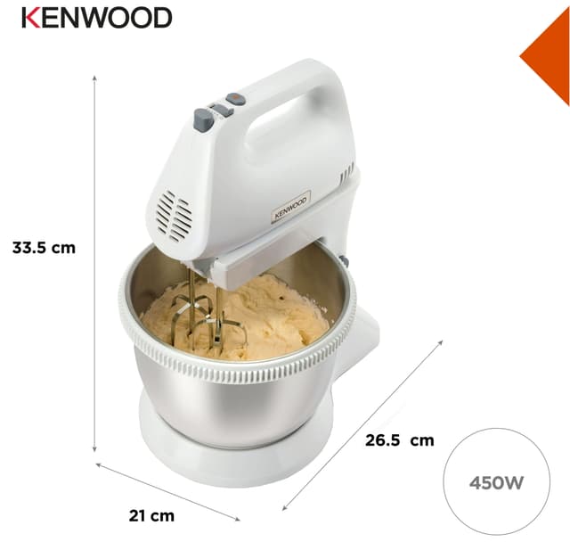 Kenwood Cheffette Lite håndmikser HMP34.A0WH (hvid)
