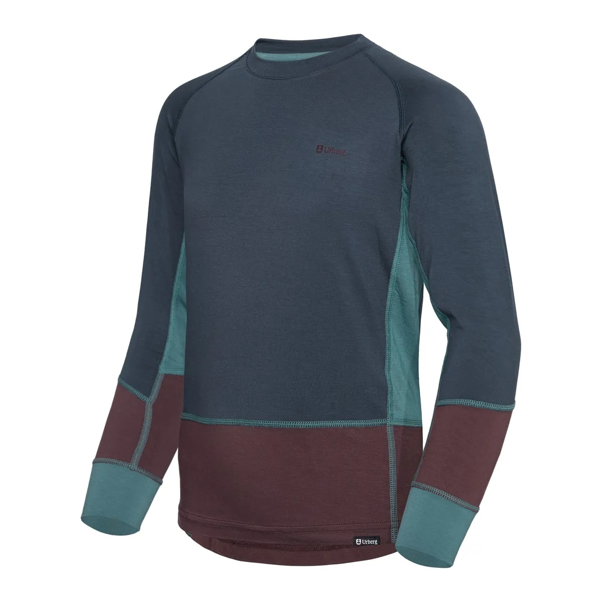 Urberg Juniors' Tree Base Layer Set Blue Nights