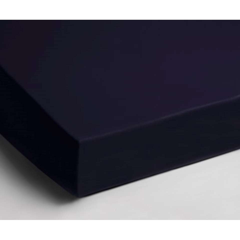 Day Dream Hoeslaken - Strijkvrij - 80x200 cm - Blauw