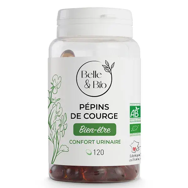 Belle & Bio Semente de Abóbora 120 cápsulas