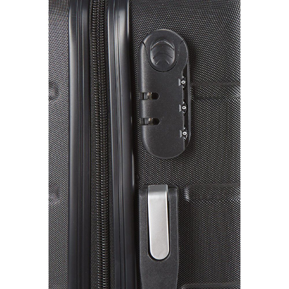 Valise cabine ABS noir 50 cm