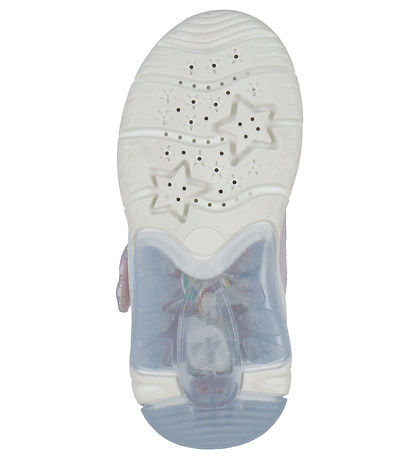Geox Blinkschuhe - J Fadinlight - Lilac/Mehrfarbig