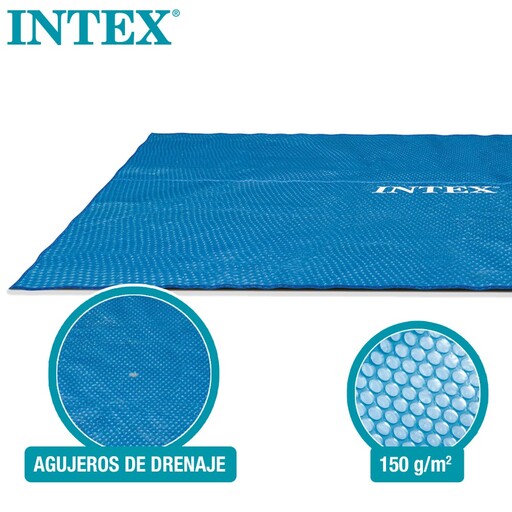 Cobertura solar Intex para piscinas retangulares de 549x274 cm