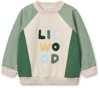 LIEWOOD Aude Collegegenser, Peppermint/Sandy